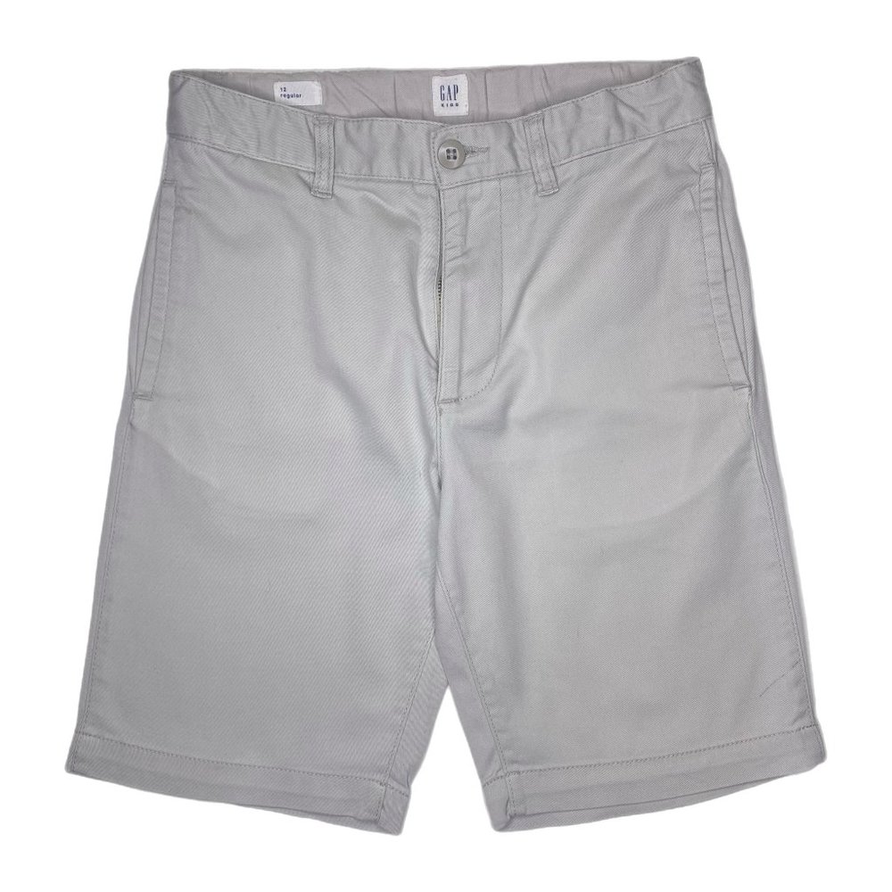Gap Kids Boys Khaki Shorts with Adjustable Waist Size 12 Regular